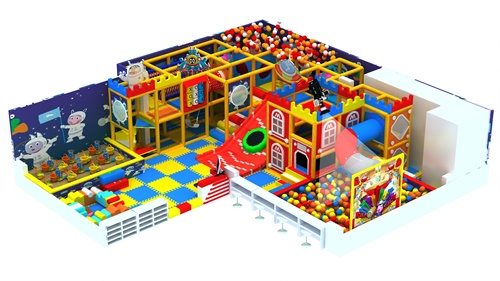 Colorful theme Indooor playground in Noida India